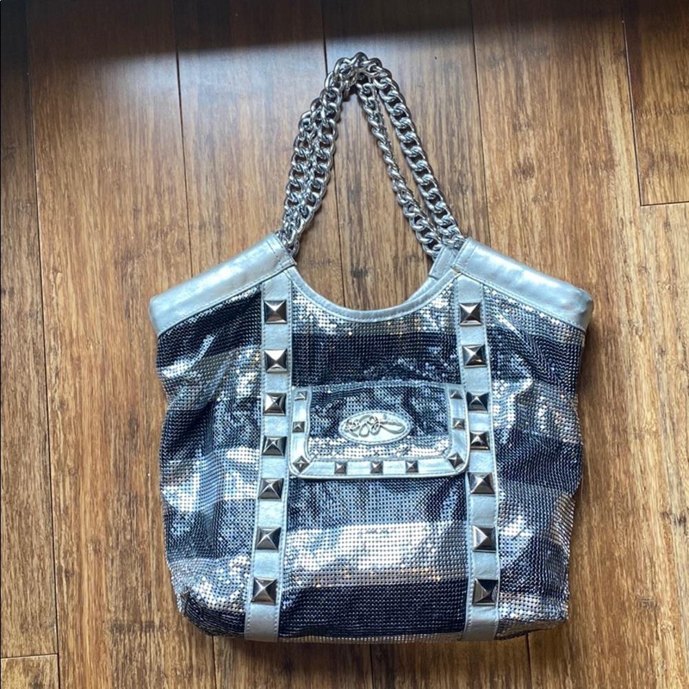 Betsey Johnson silver bag